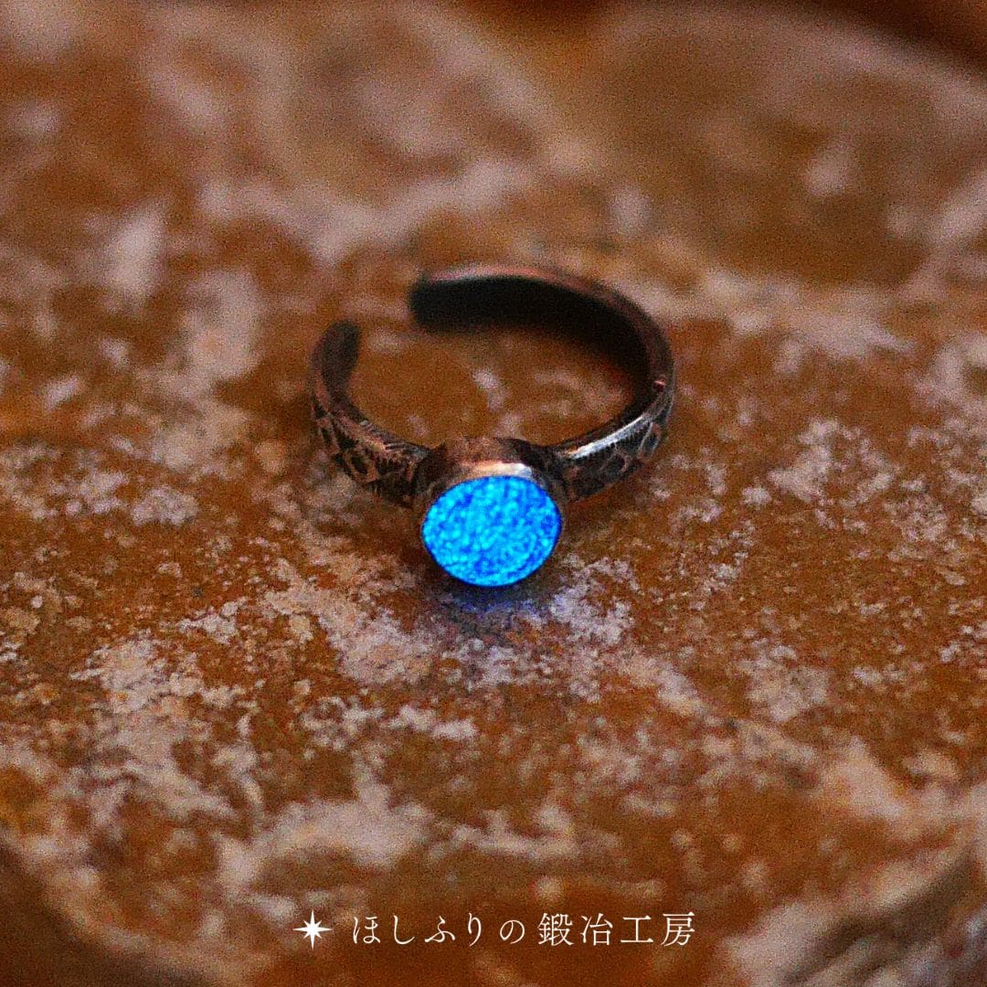 祈りのイヤーカフ(ほしふりの鍛冶工房)